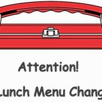 Change to School Lunch Menu