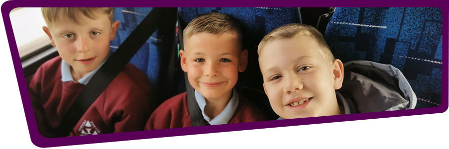 Primary school pupils at Venerable Edward Morgan School