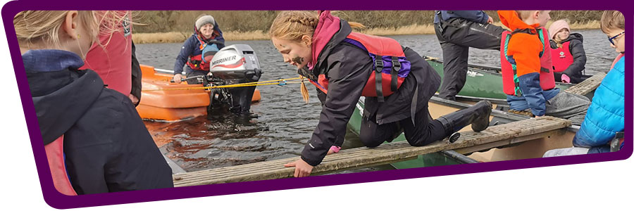 Primary school pupils at Venerable Edward Morgan School