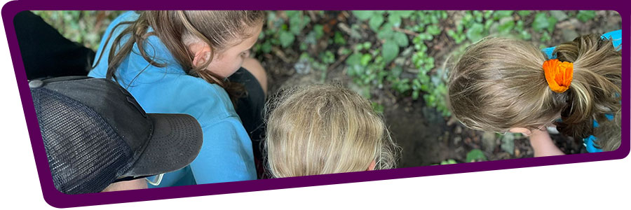 Primary school pupils at Venerable Edward Morgan School