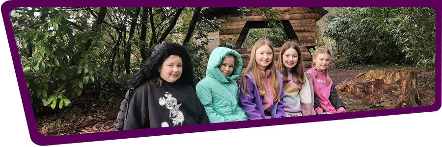 Primary school pupils at Venerable Edward Morgan School