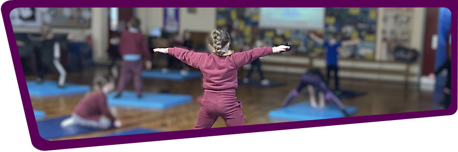 Primary school pupils at Venerable Edward Morgan School