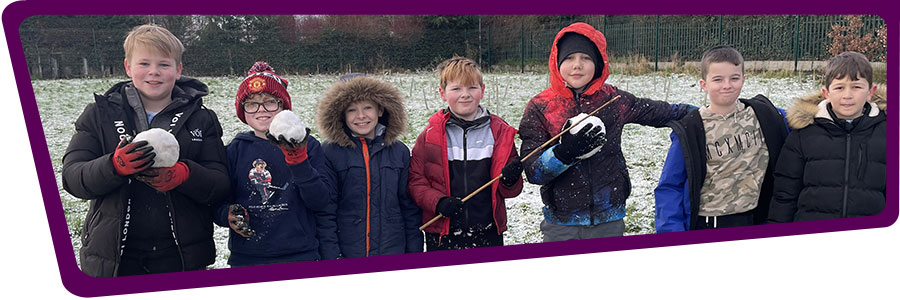 Primary school pupils at Venerable Edward Morgan School