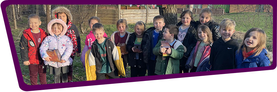 Primary school pupils at Venerable Edward Morgan School
