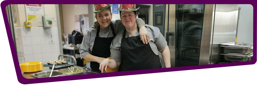 School dinners at Venerable Edward Morgan School
