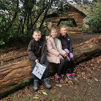 Primary school pupils at Venerable Edward Morgan School