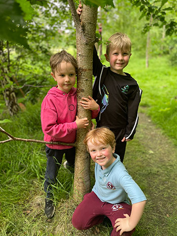 Pupils of Venerable Edward Morgan School