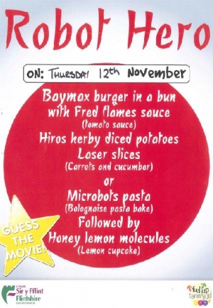 12th November 2015 - Theme Day Menu