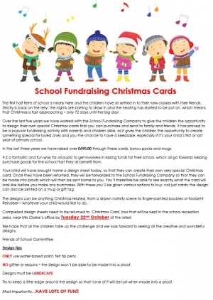 School Fundraising Christmas Cards