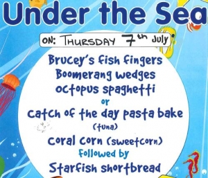 Theme Day Menu