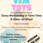 FREE VEM Tots - Wednesday's 9:15am-10:30am