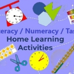 Literacy/Numeracy/Task Activities 8 Jun to 19 Jun 20