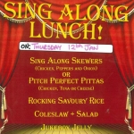 "Sing Along Lunch!" - Guess the Movie